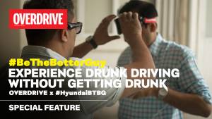Experience Drunk Driving without getting drunk. | 极速赛车168体育彩官网 OVERDRIVE x Hyundai #BeTheBetterGuy
